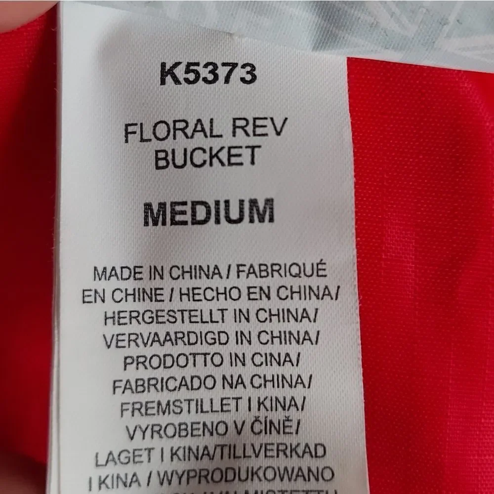 Kangol Floral Reversible Bucket - Excellent Condition - Sz Medium